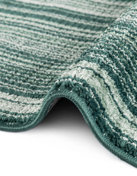 Green 10' 2 x 10' 2 Gemstone Round Area Rug Polypropylene Contemporary Carpet Easy Clean Stain Resistant for Home Design Decorating for Sale at Rug Engine