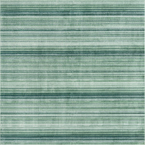 Green 9' 10 x 9' 10 Gemstone Square Area Rug Polypropylene Contemporary Carpet Easy Clean Stain Resistant for Home Design Decorating for Sale at Rug Engine