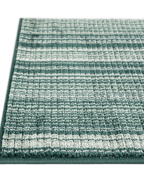 Green 7' 3 x 7' 3 Gemstone Square Area Rug Polypropylene Contemporary Carpet Easy Clean Stain Resistant for Home Design Decorating for Sale at Rug Engine