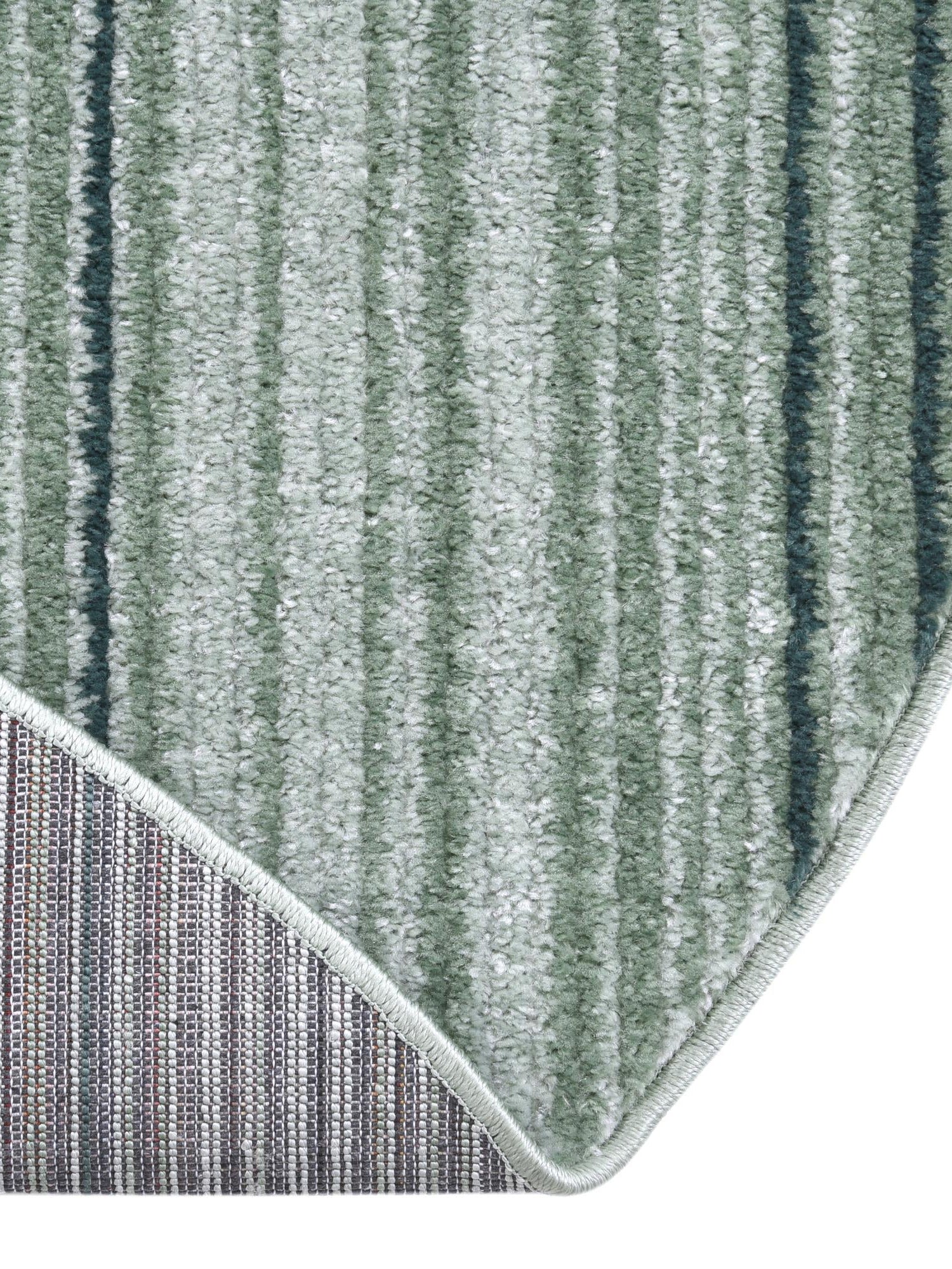 Green 5' 3 x 8' Gemstone Oval Area Rug Polypropylene Contemporary Carpet Easy Clean Stain Resistant for Home Design Decorating for Sale at Rug Engine