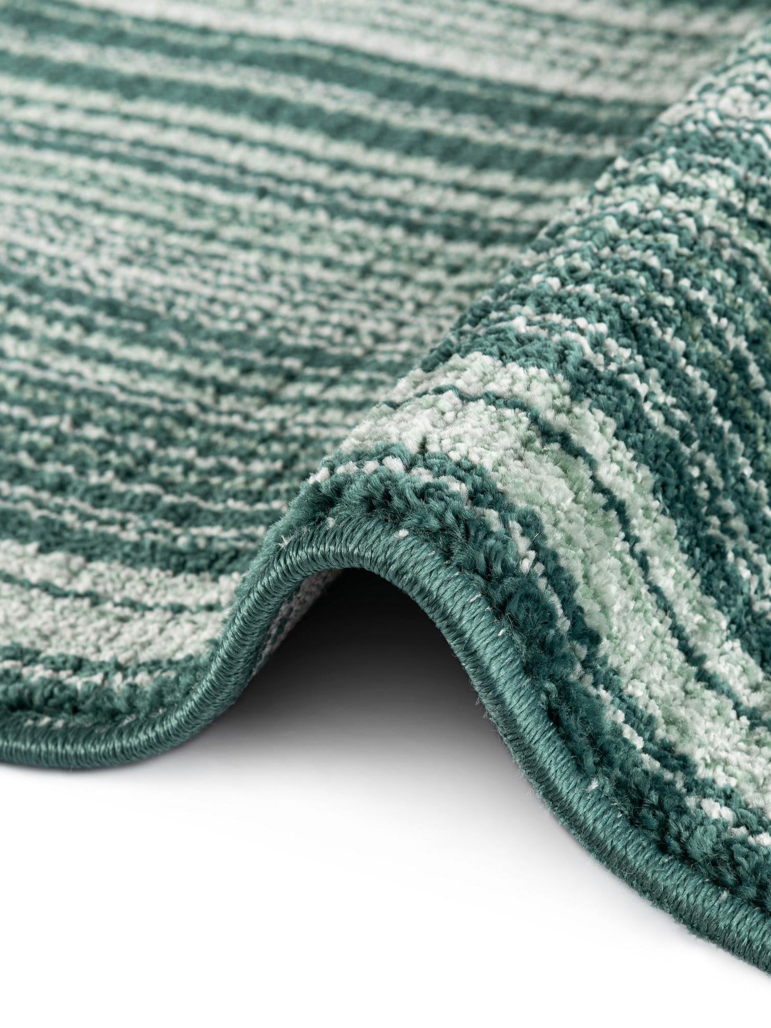 Green 7' 3 x 7' 3 Gemstone Octagon Area Rug Polypropylene Contemporary Carpet Easy Clean Stain Resistant for Home Design Decorating for Sale at Rug Engine