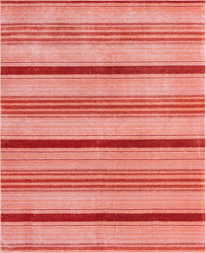 Rusty Pink Rose 7' 10 x 10' 2 Gemstone Rectangle Area Rug Polypropylene Contemporary Carpet Easy Clean Stain Resistant for Home Design Decorating for Sale at Rug Engine