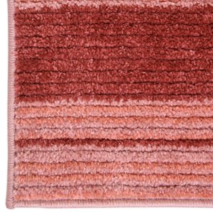 Rusty Pink Rose 7' 10 x 10' 2 Gemstone Rectangle Area Rug Polypropylene Contemporary Carpet Easy Clean Stain Resistant for Home Design Decorating for Sale at Rug Engine