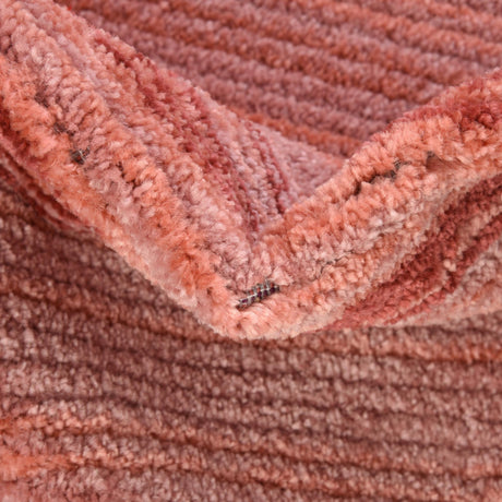 Rusty Pink Rose 6' 1 x 9' 2 Gemstone Rectangle Area Rug Polypropylene Contemporary Carpet Easy Clean Stain Resistant for Home Design Decorating for Sale at Rug Engine