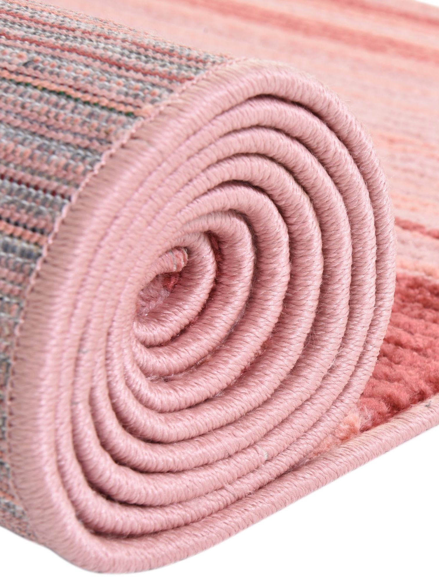 Rusty Pink Rose 9' x 12' Gemstone Rectangle Area Rug Polypropylene Contemporary Carpet Easy Clean Stain Resistant for Home Design Decorating for Sale at Rug Engine