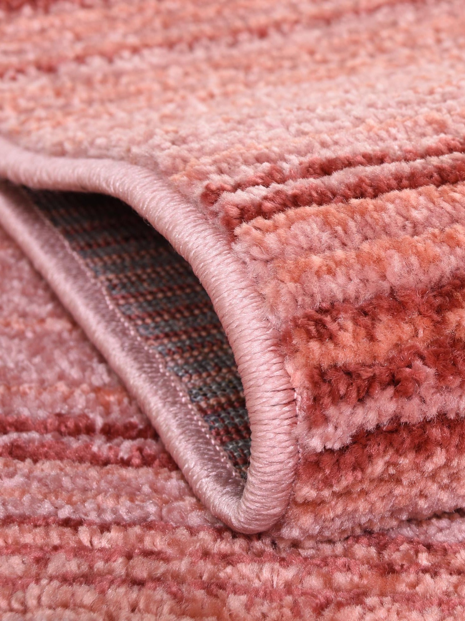 Rusty Pink Rose 7' 3 x 7' 3 Gemstone Octagon Area Rug Polypropylene Contemporary Carpet Easy Clean Stain Resistant for Home Design Decorating for Sale at Rug Engine