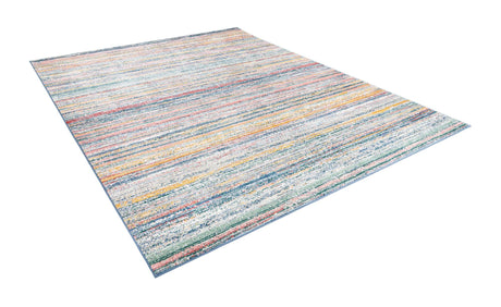 Multicolor 9' x 12' Gemstone Rectangle Area Rug Polypropylene Contemporary Carpet Easy Clean Stain Resistant for Home Design Decorating for Sale at Rug Engine