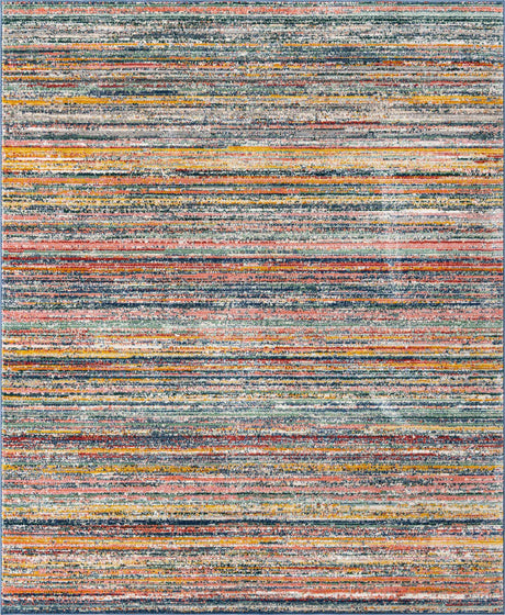 Multicolor 7' 10 x 10' 2 Gemstone Rectangle Area Rug Polypropylene Contemporary Carpet Easy Clean Stain Resistant for Home Design Decorating for Sale at Rug Engine