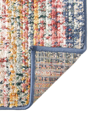 Multicolor 5' 3 x 5' 3 Gemstone Square Area Rug Polypropylene Contemporary Carpet Easy Clean Stain Resistant for Home Design Decorating for Sale at Rug Engine