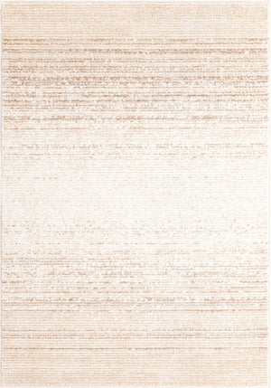 Ivory 4' 1 x 6' 3 Gemstone Rectangle Area Rug Polypropylene Contemporary Carpet Easy Clean Stain Resistant for Home Design Decorating for Sale at Rug Engine