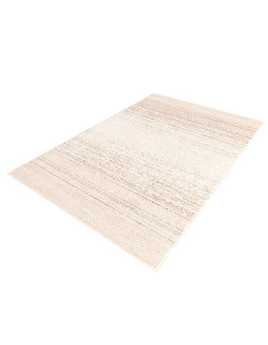 Ivory 4' 1 x 6' 3 Gemstone Rectangle Area Rug Polypropylene Contemporary Carpet Easy Clean Stain Resistant for Home Design Decorating for Sale at Rug Engine