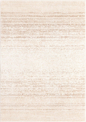 Ivory 4' 1 x 6' 3 Gemstone Rectangle Area Rug Polypropylene Contemporary Carpet Easy Clean Stain Resistant for Home Design Decorating for Sale at Rug Engine