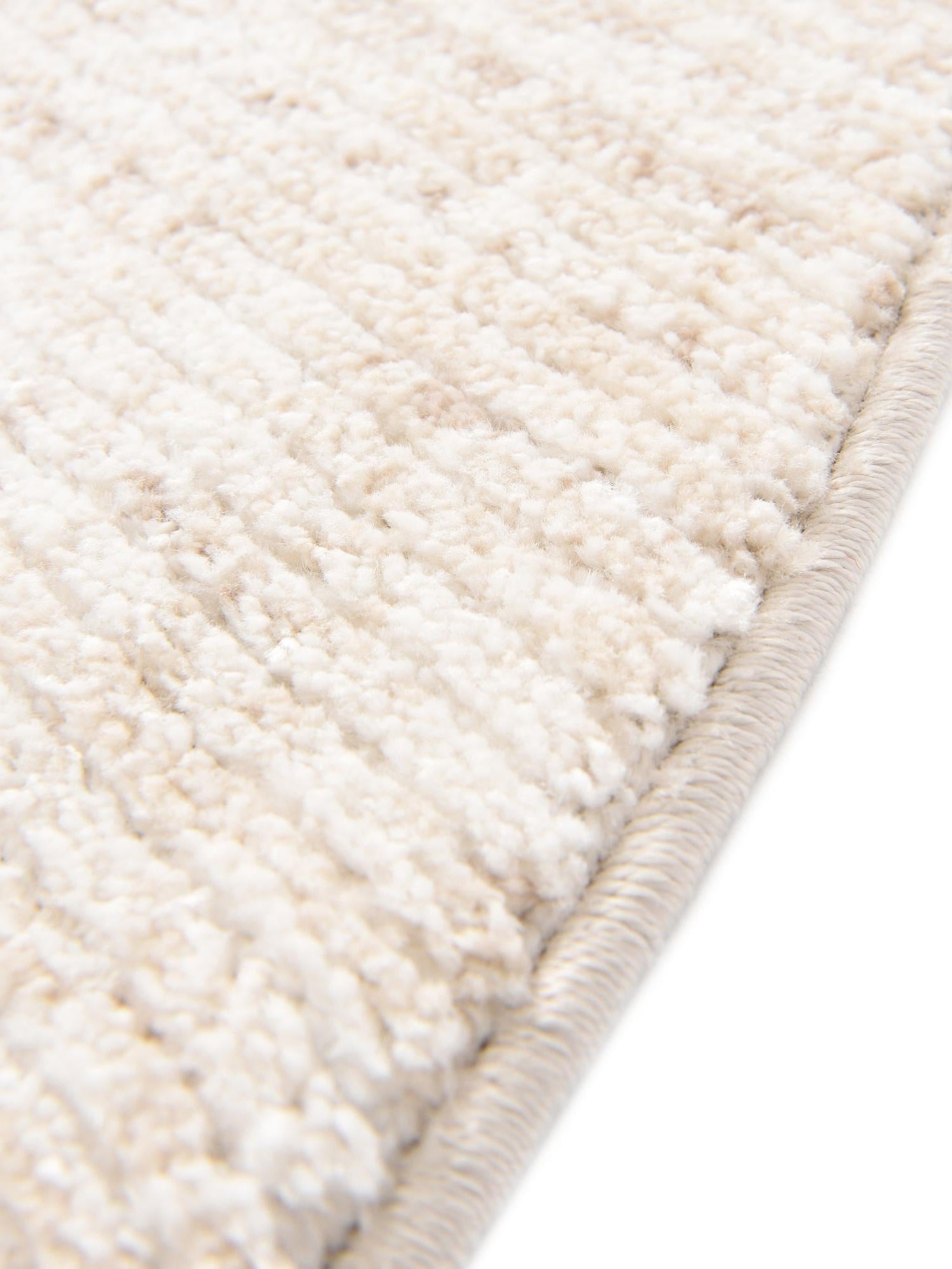 Ivory 3' 3 x 3' 3 Gemstone Round Area Rug Polypropylene Contemporary Carpet Easy Clean Stain Resistant for Home Design Decorating for Sale at Rug Engine
