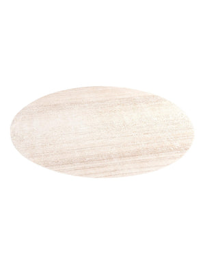 Ivory 10' 2 x 10' 2 Gemstone Round Area Rug Polypropylene Contemporary Carpet Easy Clean Stain Resistant for Home Design Decorating for Sale at Rug Engine