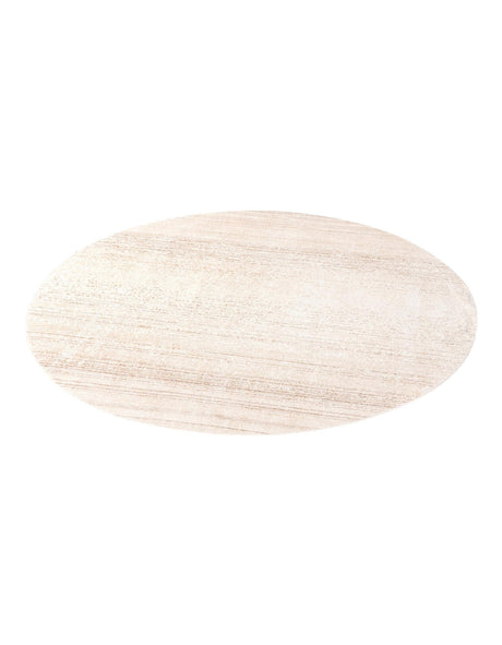 Ivory 10' 2 x 10' 2 Gemstone Round Area Rug Polypropylene Contemporary Carpet Easy Clean Stain Resistant for Home Design Decorating for Sale at Rug Engine