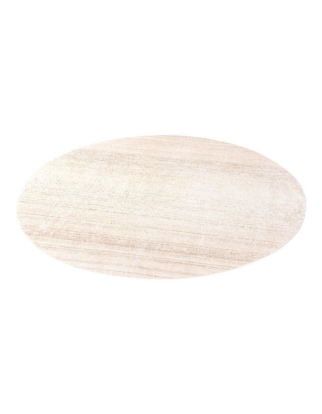 Ivory 10' 2 x 10' 2 Gemstone Round Area Rug Polypropylene Contemporary Carpet Easy Clean Stain Resistant for Home Design Decorating for Sale at Rug Engine