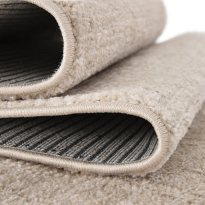 Ivory 7' 3 x 7' 3 Gemstone Square Area Rug Polypropylene Contemporary Carpet Easy Clean Stain Resistant for Home Design Decorating for Sale at Rug Engine