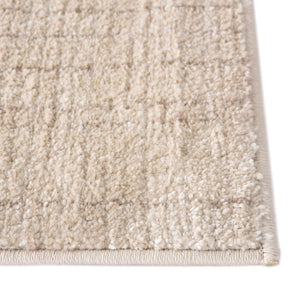 Ivory 7' 3 x 7' 3 Gemstone Octagon Area Rug Polypropylene Contemporary Carpet Easy Clean Stain Resistant for Home Design Decorating for Sale at Rug Engine