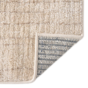 Ivory 7' 3 x 7' 3 Gemstone Octagon Area Rug Polypropylene Contemporary Carpet Easy Clean Stain Resistant for Home Design Decorating for Sale at Rug Engine