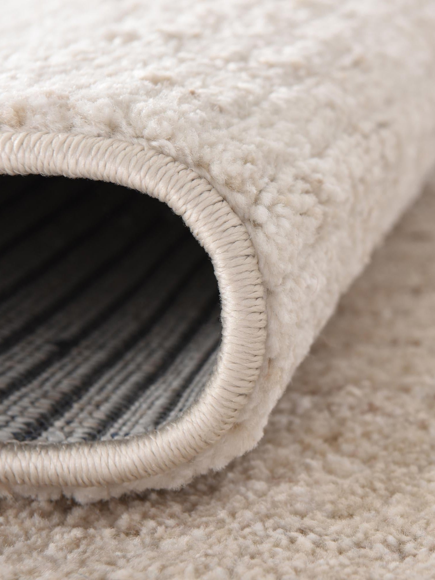 Ivory 2' 2 x 5' 11 Gemstone Runner Area Rug Polypropylene Contemporary Carpet Easy Clean Stain Resistant for Home Design Decorating for Sale at Rug Engine