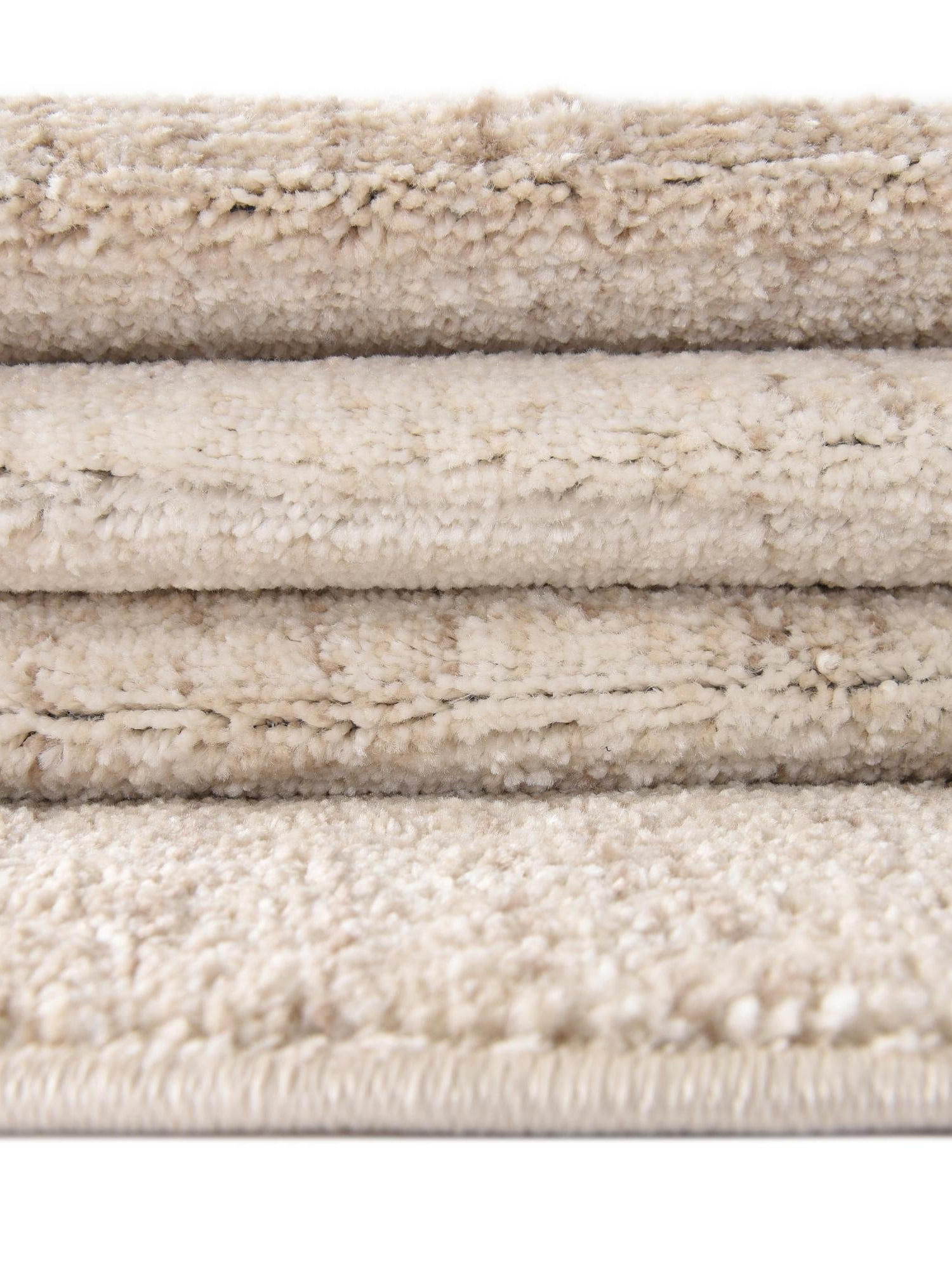 Ivory 2' 2 x 8' Gemstone Runner Area Rug Polypropylene Contemporary Carpet Easy Clean Stain Resistant for Home Design Decorating for Sale at Rug Engine