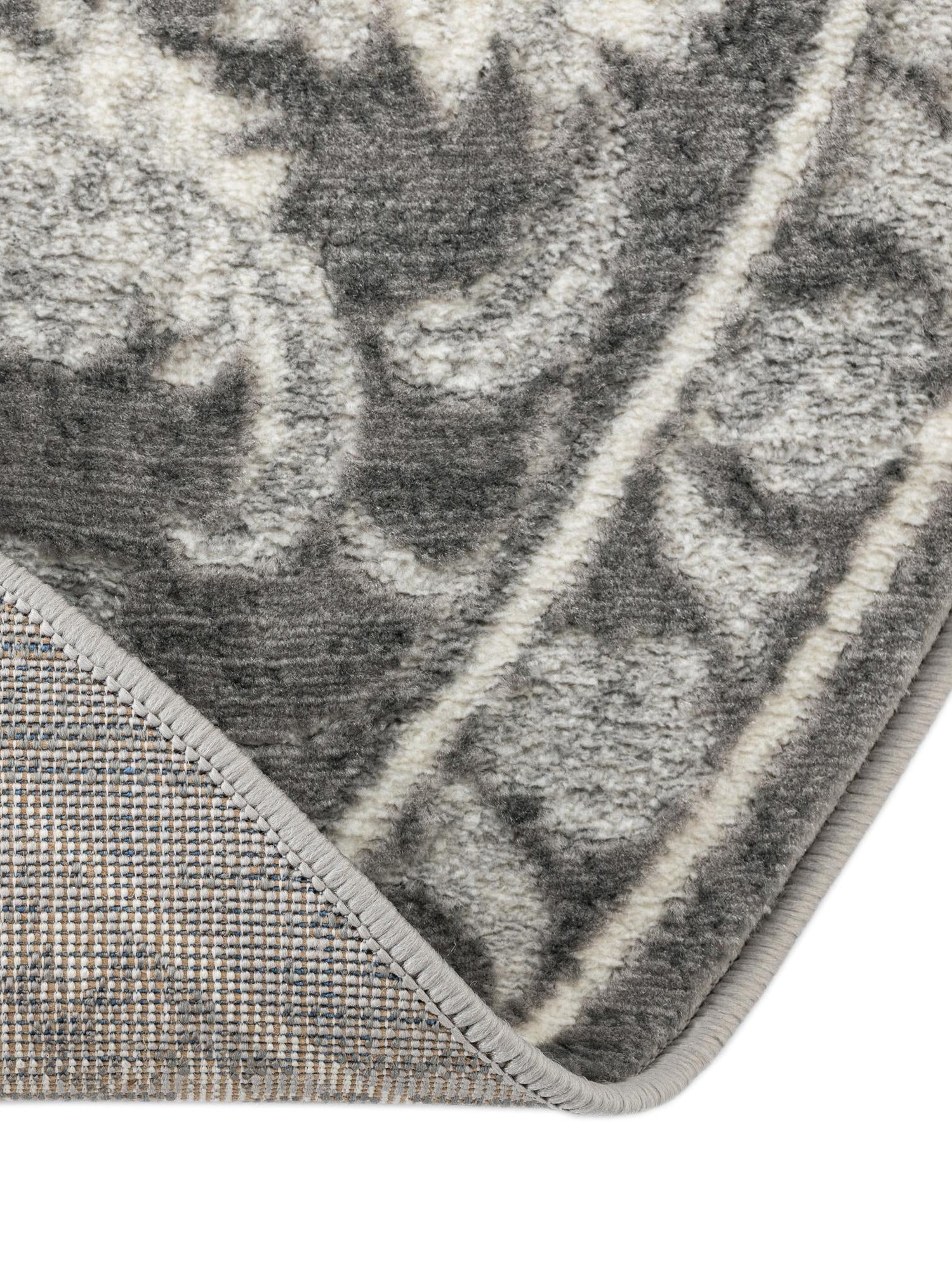 Gray 3' 3 x 5' 3 Boston Oval Area Rug 55% Polypropylene & 45% Polyester Easy Clean Traditional Classical Carpet for Contemporary Living Dining Room Office Space for Sale at Rug Engine