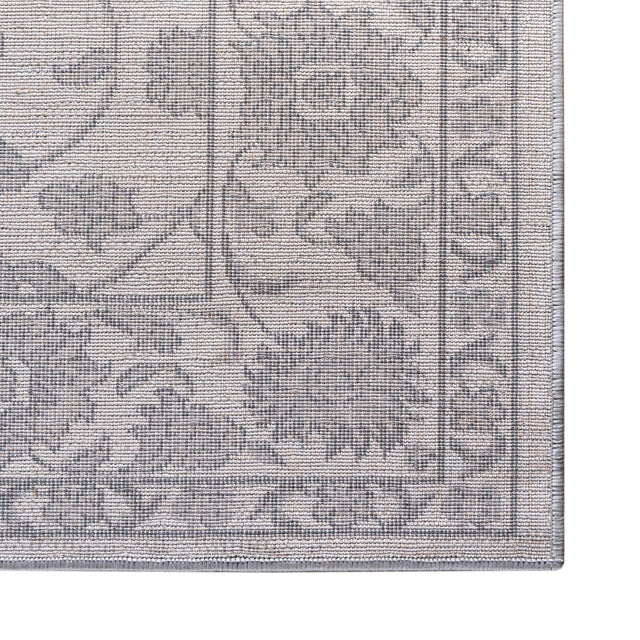 white Gray 3' 3 x 3' 3 Boston Square Area Rug 55% Polypropylene & 45% Polyester Easy Clean Traditional Classical Carpet for Contemporary Living Dining Room Office Space for Sale at Rug Engine