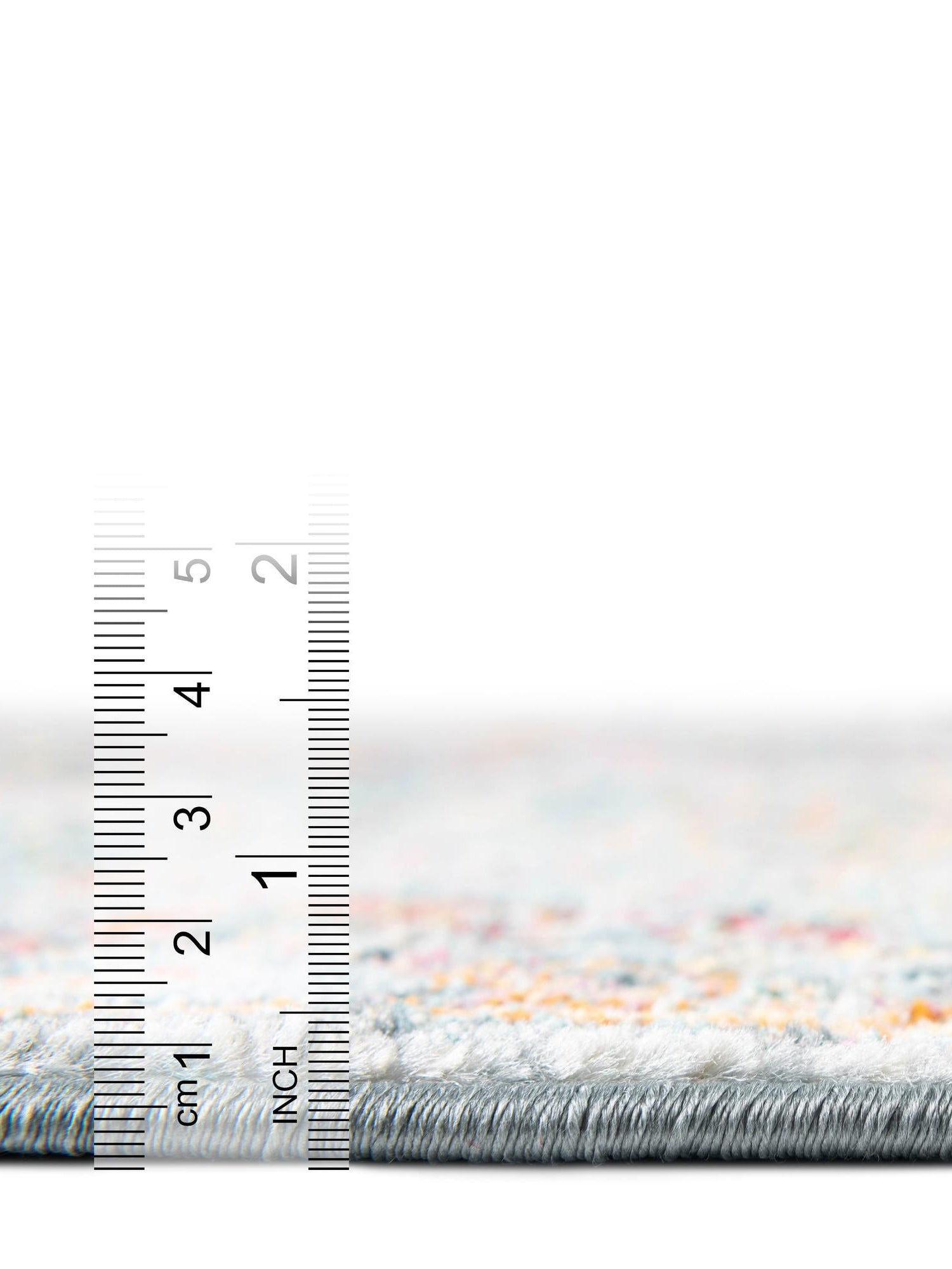 Light Blue 8' x 8' Baracoa Square Area Rug 100% Polypropylene Distressed Vintage Living Dining Room Office Traditional Carpet for Sale at Rug Engine