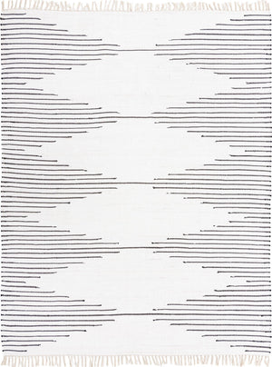 White 8' x 10' Chindi Cotton Rectangle Rug