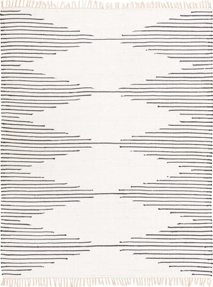 White 8' x 10' Chindi Cotton Rectangle Rug
