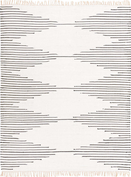 White 8' x 10' Chindi Cotton Rectangle Rug