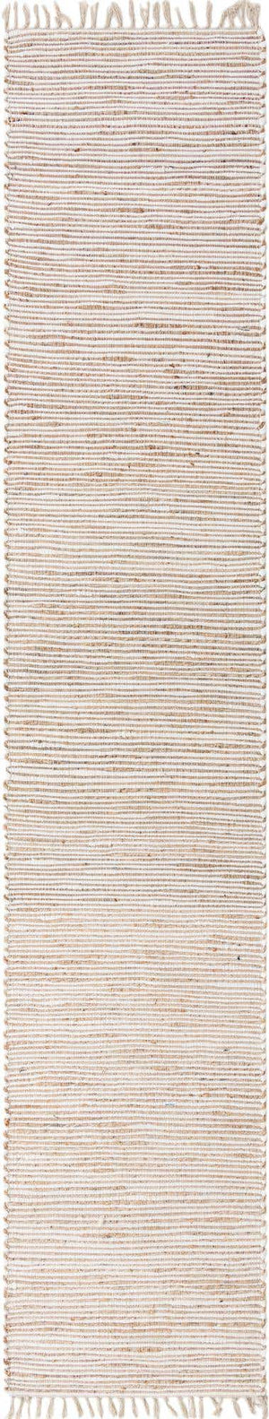 Natural 2' 11 x 16' 1 Chindi Jute Runner Area Rug Interior Design Home Decor Carpet Mat for Sale at Rug Engine