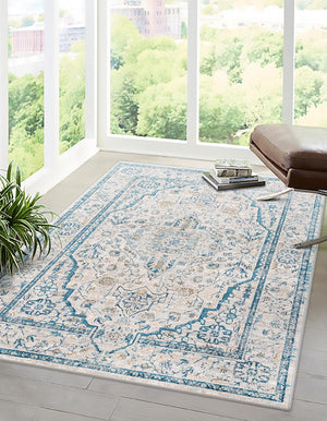 Light Gray 6' x 9' 2 Lola Rectangle Area Rug Polypropylene With Jute Backing Traditional Pattern Easy Clean Carpet for Home Interior Design for Sale at Rug Engine