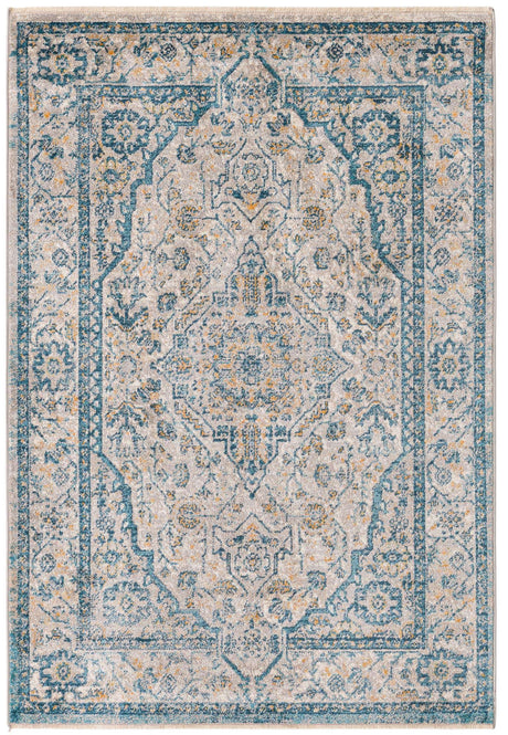 Light Gray 3' 11 x 5' 11 Lola Rectangle Area Rug Polypropylene With Jute Backing Traditional Pattern Easy Clean Carpet for Home Interior Design for Sale at Rug Engine