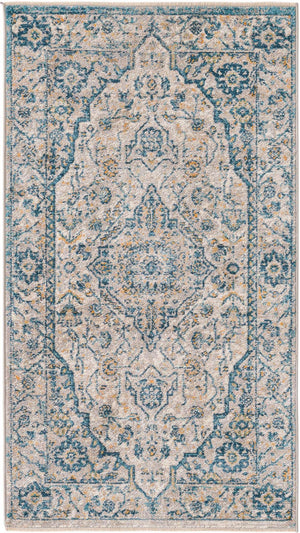 Light Gray 2' 11 x 5' 3 Lola Rectangle Area Rug Polypropylene With Jute Backing Traditional Pattern Easy Clean Carpet for Home Interior Design for Sale at Rug Engine