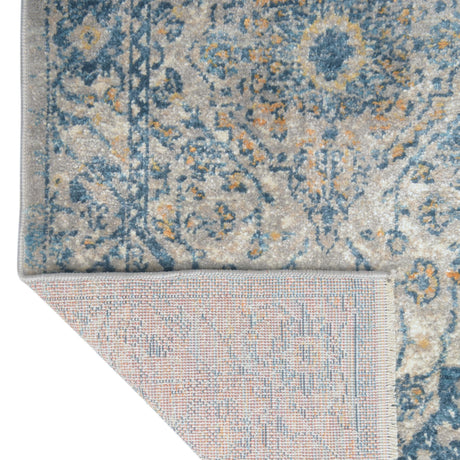 Light Gray 2' x 5' 11 Lola Runner Area Rug Polypropylene With Jute Backing Traditional Pattern Easy Clean Carpet for Home Interior Design for Sale at Rug Engine