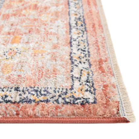 Brick Red 6' x 9' 2 Lola Rectangle Area Rug Polypropylene With Jute Backing Traditional Pattern Easy Clean Carpet for Home Interior Design for Sale at Rug Engine