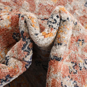 Brick Red 7' x 10' 2 Lola Rectangle Area Rug Polypropylene With Jute Backing Traditional Pattern Easy Clean Carpet for Home Interior Design for Sale at Rug Engine