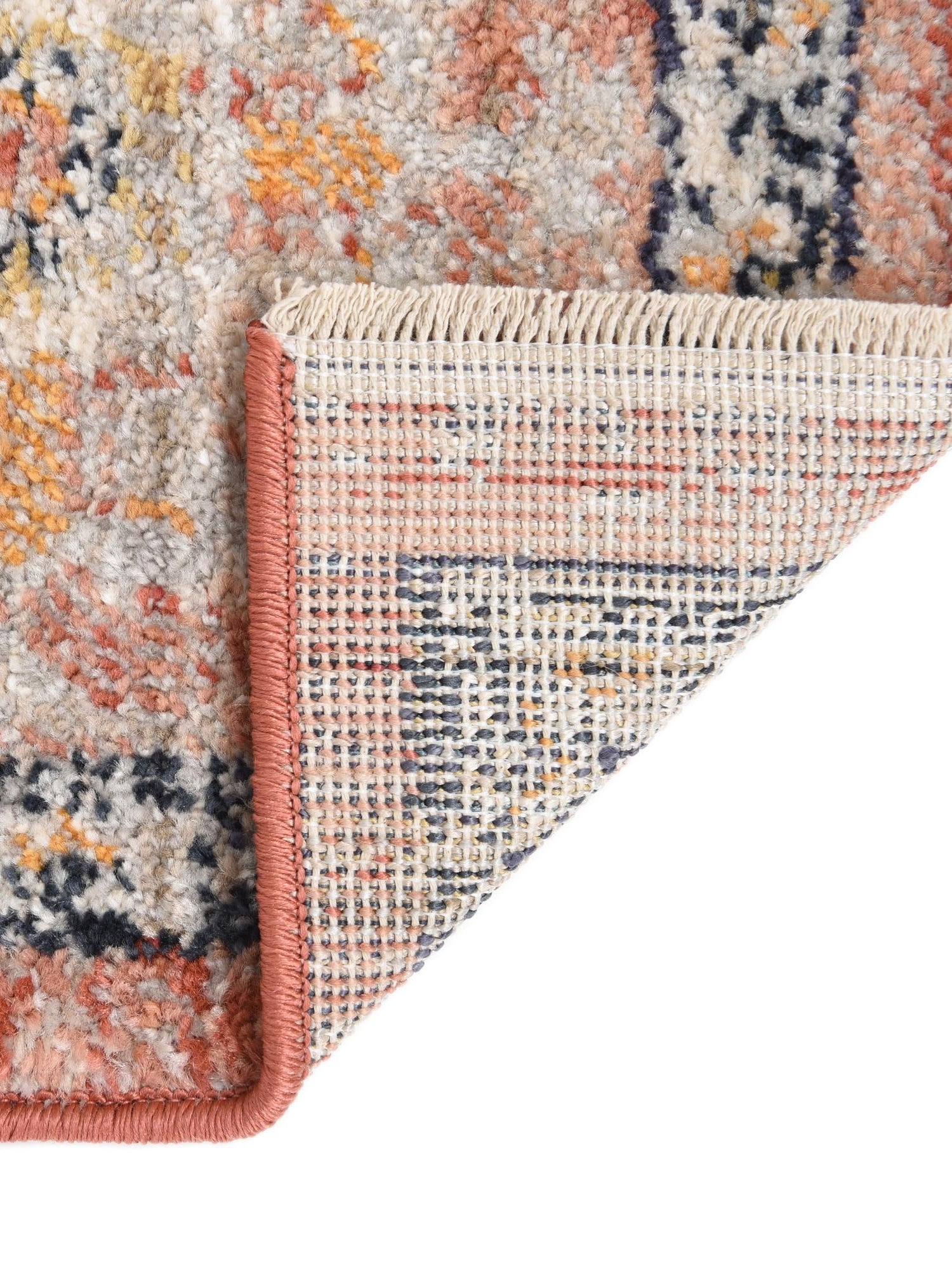 Brick Red 10' x 12' 4 Lola Rectangle Area Rug Polypropylene With Jute Backing Traditional Pattern Easy Clean Carpet for Home Interior Design for Sale at Rug Engine