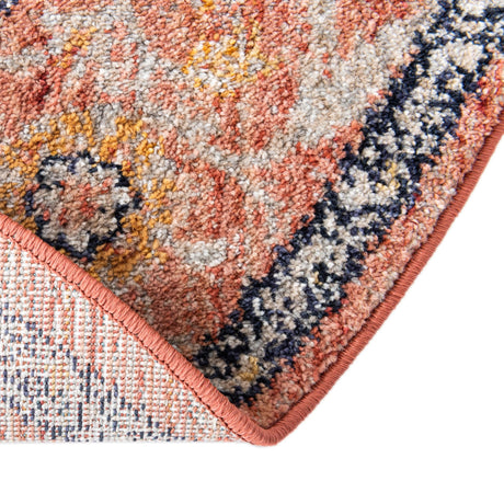 Brick Red 7' 10 x 10' 2 Lola Oval Area Rug Polypropylene With Jute Backing Traditional Pattern Easy Clean Carpet for Home Interior Design for Sale at Rug Engine