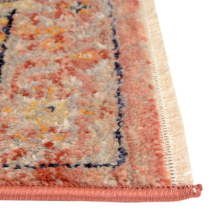 Brick Red 2' 11 x 16' 5 Lola Runner Area Rug Polypropylene With Jute Backing Traditional Pattern Easy Clean Carpet for Home Interior Design for Sale at Rug Engine