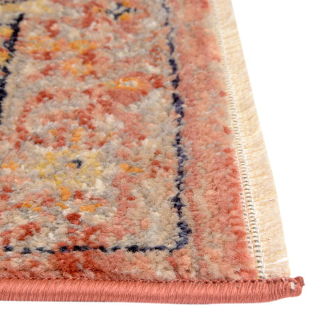 Brick Red 2' x 5' 11 Lola Runner Area Rug Polypropylene With Jute Backing Traditional Pattern Easy Clean Carpet for Home Interior Design for Sale at Rug Engine