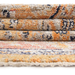 Yellow 7' 10 x 10' 2 Lola Rectangle Area Rug Polypropylene With Jute Backing Traditional Pattern Easy Clean Carpet for Home Interior Design for Sale at Rug Engine