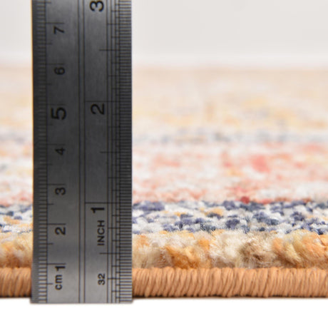 Yellow 7' 10 x 10' 2 Lola Oval Area Rug Polypropylene With Jute Backing Traditional Pattern Easy Clean Carpet for Home Interior Design for Sale at Rug Engine