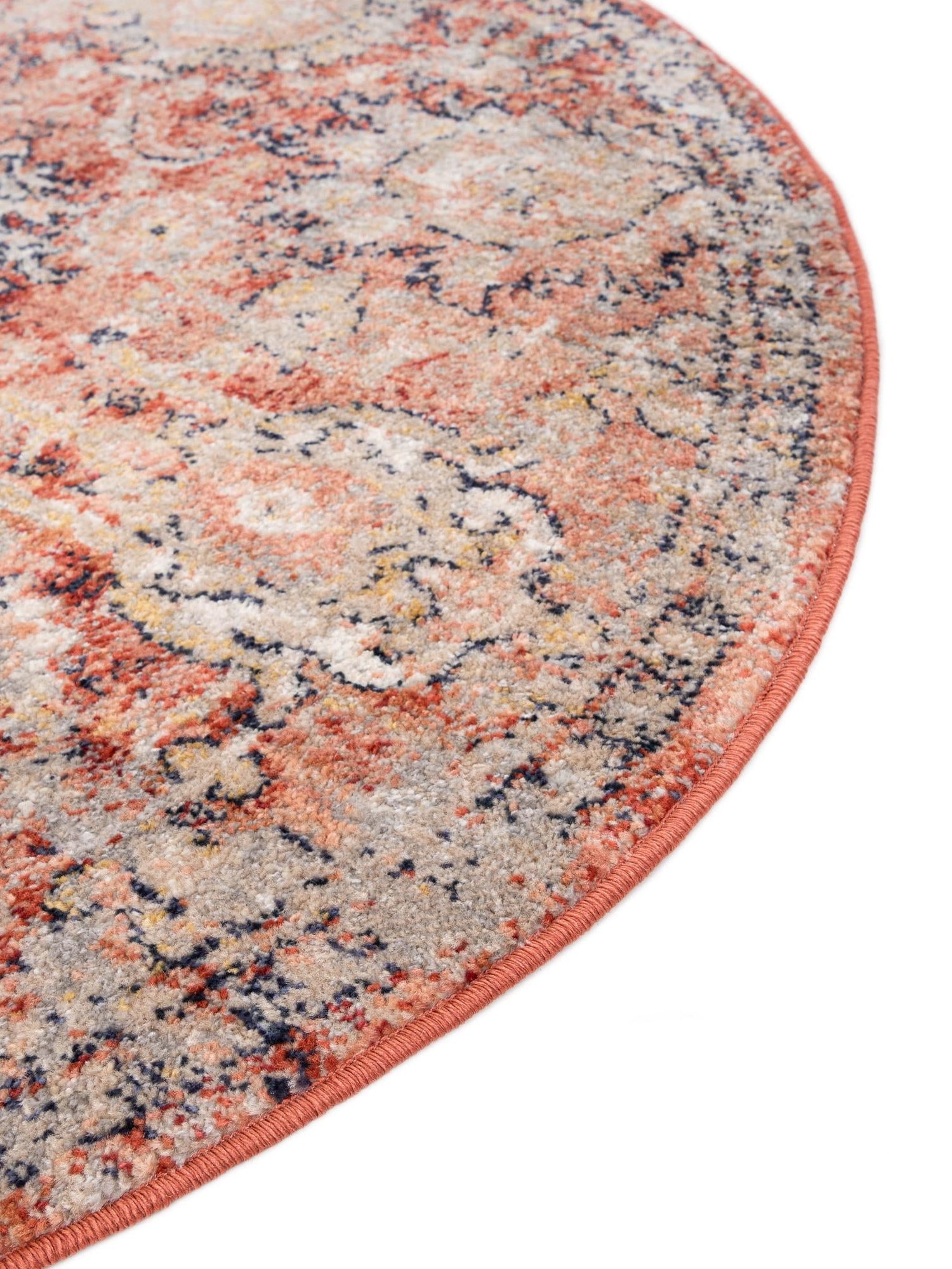 Brick Red 3' 11 x 5' 11 Lola Oval Area Rug Polypropylene With Jute Backing Traditional Pattern Easy Clean Carpet for Home Interior Design for Sale at Rug Engine