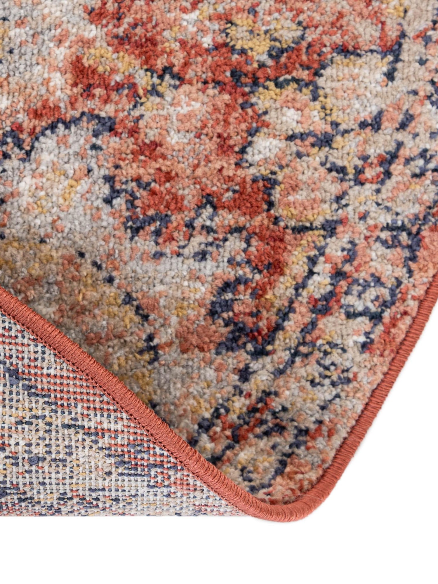 Brick Red 7' 10 x 10' 2 Lola Oval Area Rug Polypropylene With Jute Backing Traditional Pattern Easy Clean Carpet for Home Interior Design for Sale at Rug Engine
