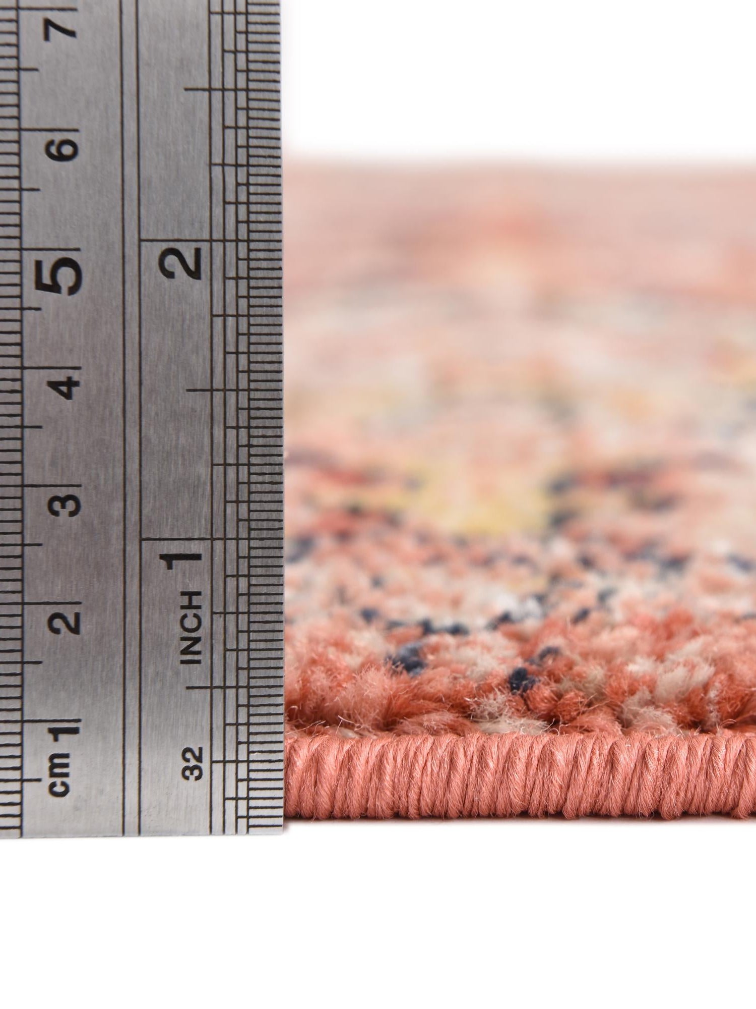 Brick Red 2' x 8' Lola Runner Area Rug Polypropylene With Jute Backing Traditional Pattern Easy Clean Carpet for Home Interior Design for Sale at Rug Engine