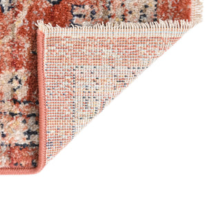 Brick Red 2' 11 x 16' 5 Lola Runner Area Rug Polypropylene With Jute Backing Traditional Pattern Easy Clean Carpet for Home Interior Design for Sale at Rug Engine