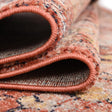 Brick Red 2' x 13' Lola Runner Area Rug Polypropylene With Jute Backing Traditional Pattern Easy Clean Carpet for Home Interior Design for Sale at Rug Engine
