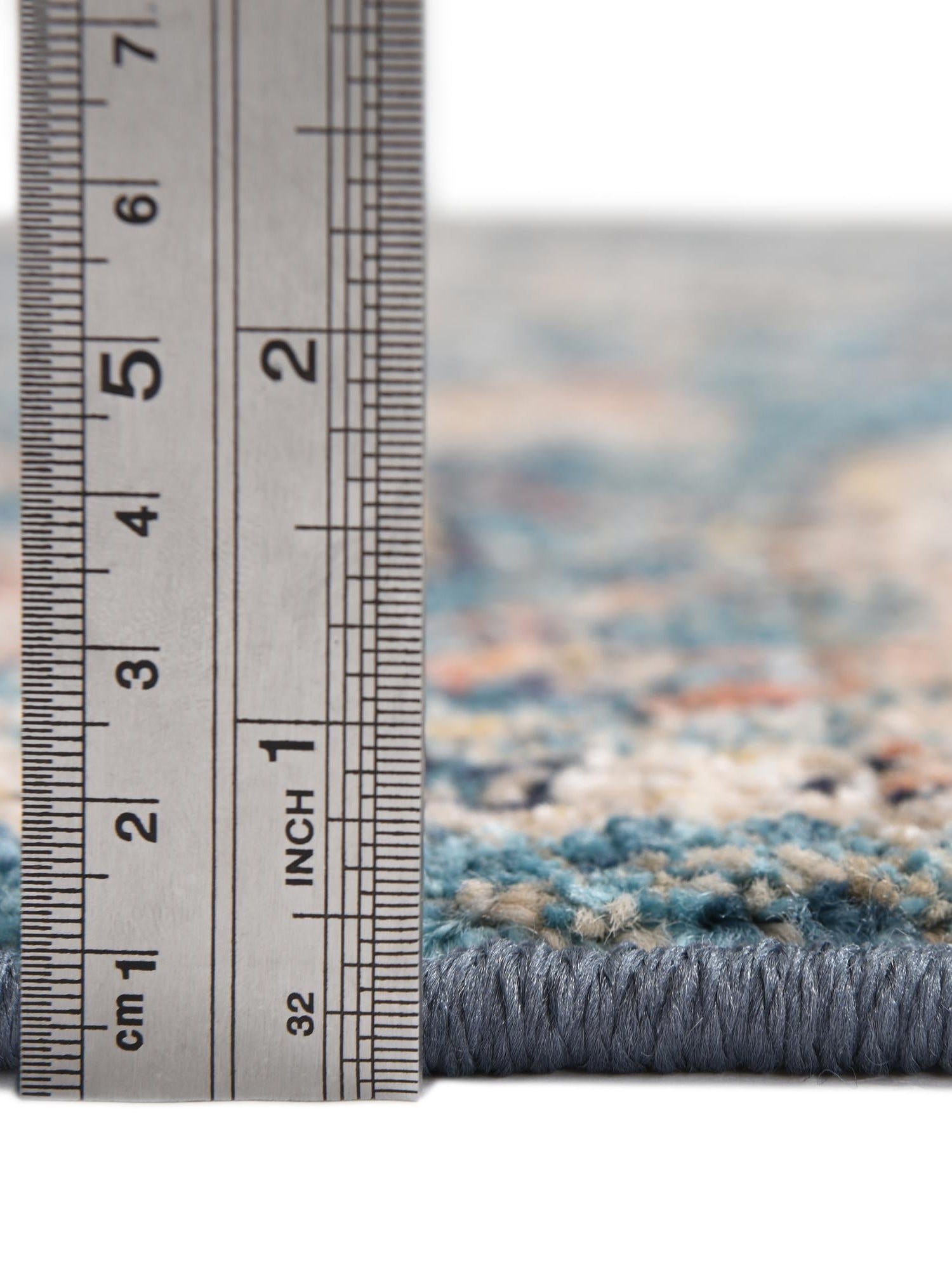Blue 10' x 12' 4 Lola Rectangle Area Rug Polypropylene With Jute Backing Traditional Pattern Easy Clean Carpet for Home Interior Design for Sale at Rug Engine